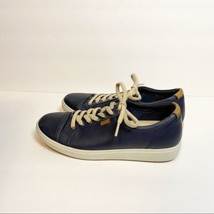 Ecco Soft 7 Casual Sneaker Blue Size 8